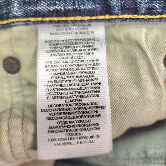Polo Ralph Lauren Sullivan Slim High Rise Button Fly Jeans Size 32X32 - Picture 10 of 10
